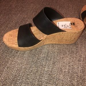 KORKS WEDGE SHOES